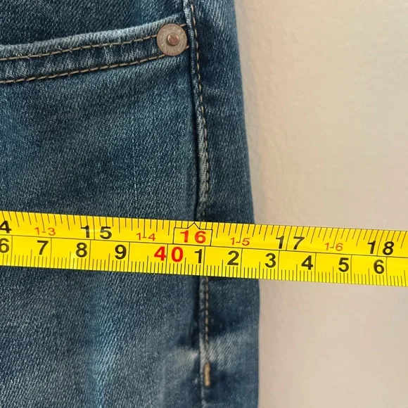 ✅ NWOT - Calvin Klein Jeans - Distressed High-Rise Straight Leg Jeans - Size 30 - Picture 10 of 12